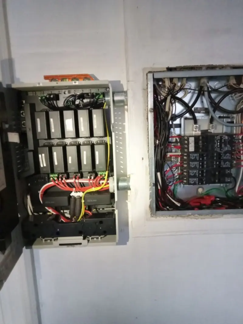 Electrical panel upgrade completed for Commercial Electrician Services in Ashville